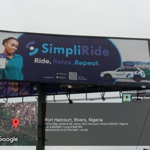 Unipole Billboard (SIMPLIRIDE)