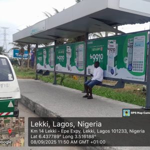 Bus Shelter Billboard (CASIO)