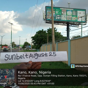 Unipole Billboard (SUNBELT)