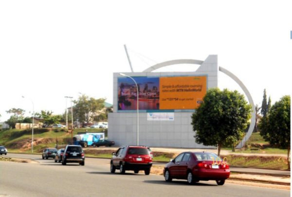 LED Billboard At Area1 Abuja Along Nnamdi Azikiwe Roundabout