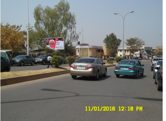 Backlit Billboard Praying Ground Airport Road, Abuja