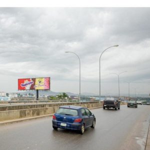 Unipole Billboard Nnamdi Azikiwe Way Banex Bridge, Abuja