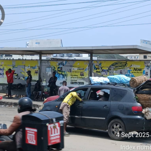 Bus Shelter By Jakande Bus stop Lekki Epe Expressway Lagos