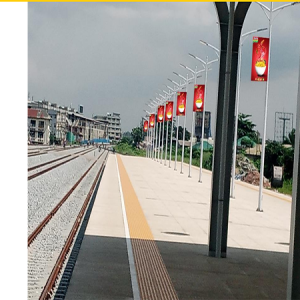 Lamppole by Platform of NRC Ebutte Metta Lagos Mainland, Lagos