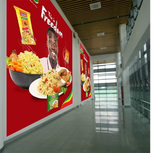Wall Branding Enroute Depature Lounge To Platform Nrc Ebutte Metta Lagos