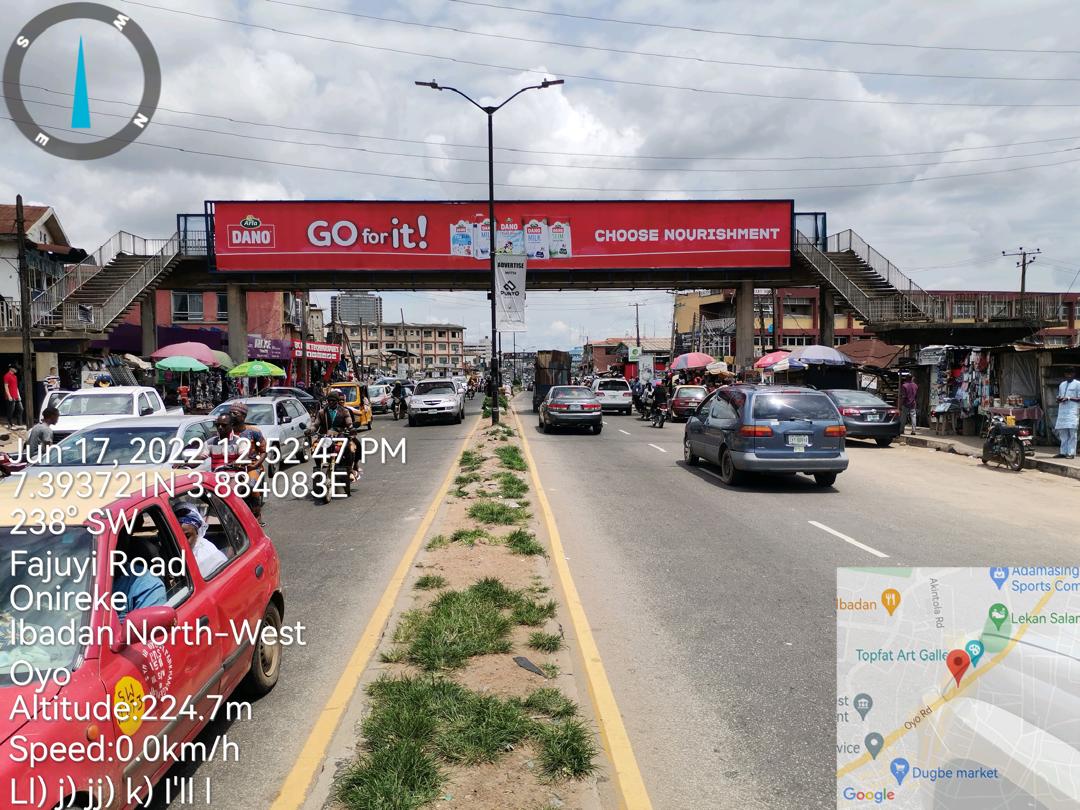 Bridge Panel Billboard Queen Cinema , Close to Dugbe Market Ibadan, Oyo State 1 Bridge Panel Billboard Queen Cinema , Close to Dugbe Market Ibadan, Oyo State