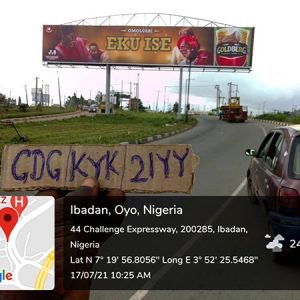 Gantry Billboard Along Alao Arisekola Way Ibadan, Oyo State