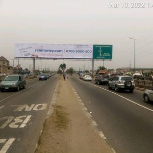 Gantry Along Ikorodu Road ,Owode Onirin Town FTT Ikorodu Town Lagos