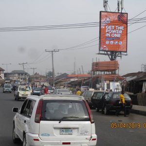 Portrait Billboard Building Material Market Mile3 Portharcourt, Rivers State