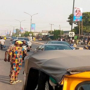 LampPoles At Pen Cinema Agege, Lagos