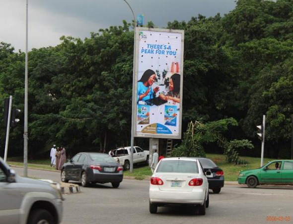 Portrait Billboard Olusegun Obasanjo Way Wuse Zone3, Abuja 1 Portrait Billboard Olusegun Obasanjo Way Wuse Zone3, Abuja