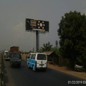 Unipole Billboard Asaba-Onitsha Expressway Delta State