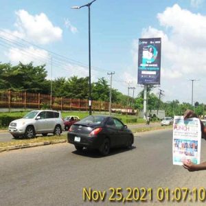 Portrait Billboard By Orogun Junction Sango U.I Road Ibadan, Oyo State