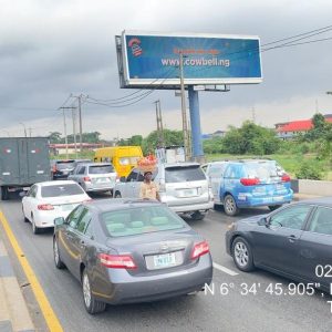 Unipole Billboard Beside Oando Gas Station, Alapere, Lagos