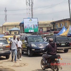 Wall Drape Abule-Egba Road By Social Reformers Club FTF Agege, Ogba, Ikeja