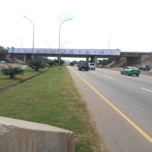 Bridge Panel Billboard By National Hospital, Abuja