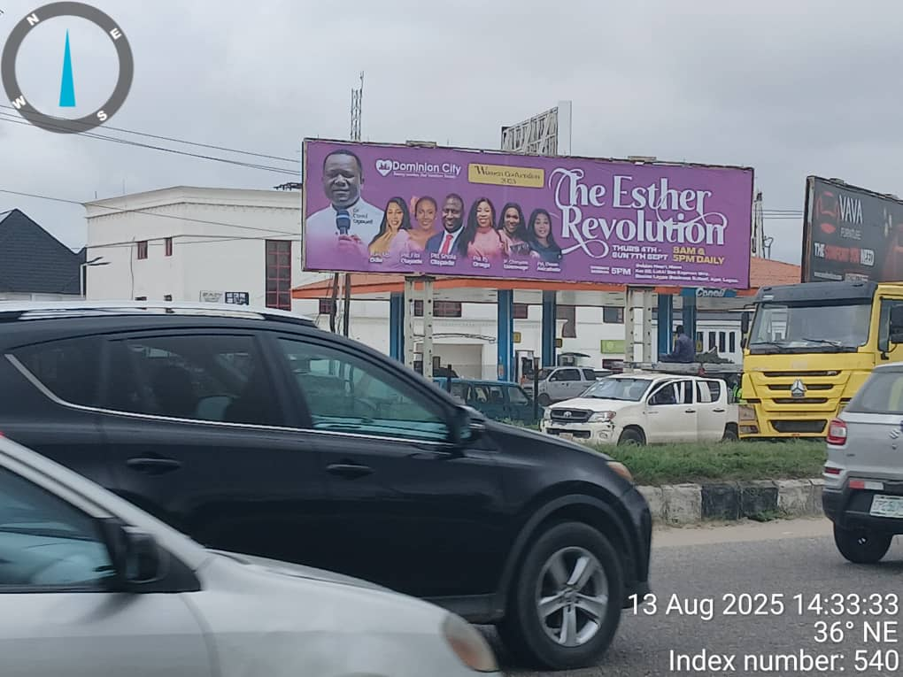 Bulletin Billboard in Front of Kings Guard Gate by Conoil, Lekki Epe exp, Lagos 1 Bulletin Board in Front Of Kings Guard Gate FTF Ajah
