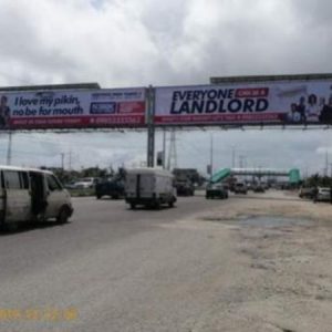 Double Face Full Gantry Between 5th & 6th Roundabout Ajah, Lagos