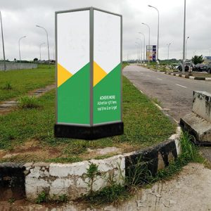 KWIK Tower Car Park Branding at the Asaba International Airport Delta State