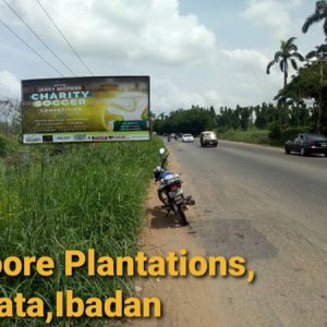 48 Sheet Billboard Along Moore Plantations Apata Ibadan, Oyo State