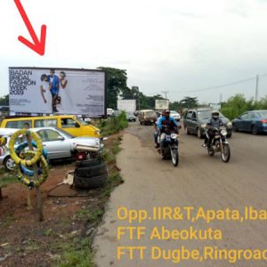 48 Sheet Billboard Opposite IIR and T Apata Ibadan, Oyo State