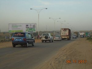 Large Format Billboard By Flyover Bridge Kano Zaria Road, Kano