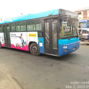 External BRT Bus Branding, Lagos
