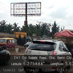 Unipole Billboard By Ajip Junction Benin-Sapele Road, Benin Edo State
