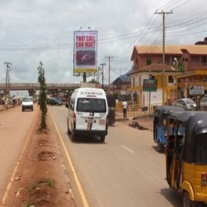 Portrait Billboard Ogoja Afikpo Roundabout Enugu-Abakaliki Road, Enugu