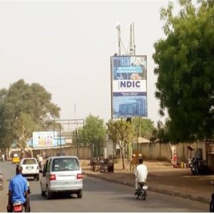 Portrait Billboard Along Kano-Bellofodio Roads Roundabout, Sokoto