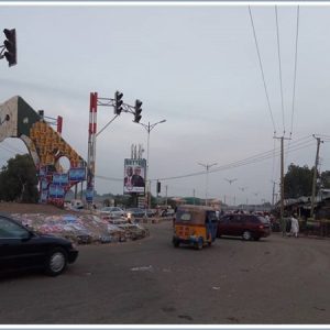 Portrait Billboard In Gusau Zamfara State Along Obasanjo Drive Intersection