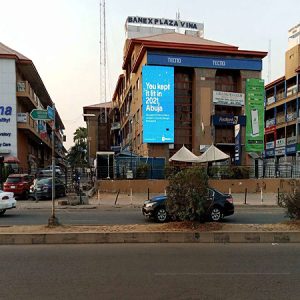 Digital Billboard At Banex Plaza Along Aminu Kano Road Abuja