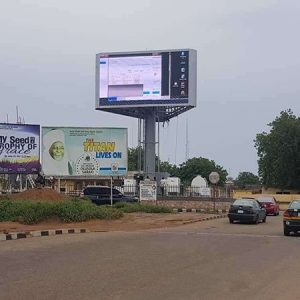LED Billboard Unity Roundabout Challenge, Ilorin