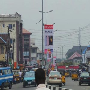 Lamppoles Along Oron Road Akwa-Ibom, Uyo