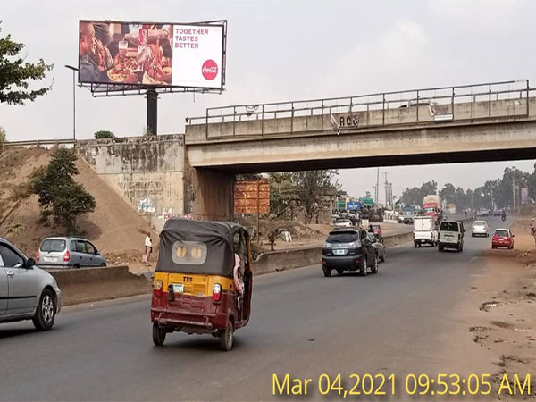 Unipole Billboard At Alakia Oyo State Along Ife-Ibadan Express Road 1 Unipole Billboard At Alakia Oyo State Along Ife-Ibadan Express Road