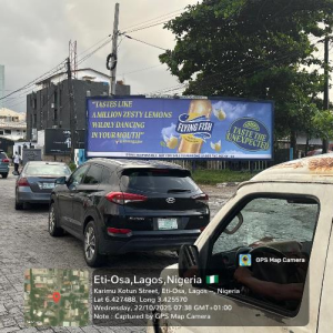 Wallpanel Billboard Karimu Kotun By Olosa Street, VI, Lagos