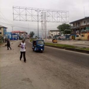 Eye Catcher Billboard Along Old Aba Road, Port Harcourt