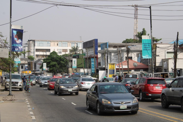 Lamp poles Along Awolowo Way Ikoyi, Lagos