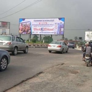 Spectacular Billboard By International Airport Road, Port Harcourt