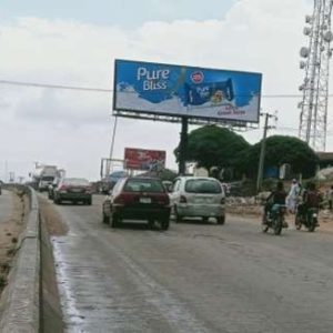 Unipole Billboard By Zuba Expressway Towards Madala Market, Abuja