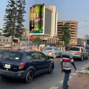 Wall Drape By Etiebet’s Place Along Mobolaji Bank Anthony Way, Ikeja