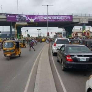 Bridge panel Along Agege Pen Cinema FTF Oshodi, Ikeja Along, Agege Main Market