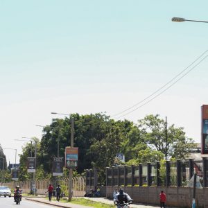 Lamppoles At Awolowo Way from (French Embassy Junction To Carlisle Pharmacy) Ikoyi, Lagos