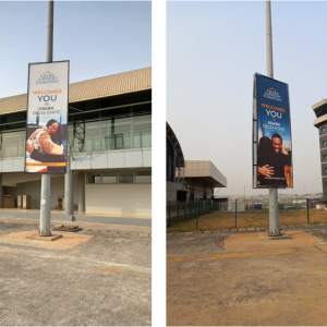 4 Pillar Boards At Apron Asaba International Airport, Delta State