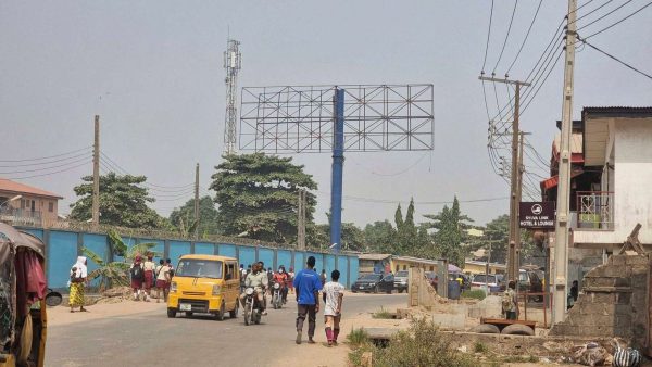 Unipole Billboard By Bariga Police Station Junction, Lagos