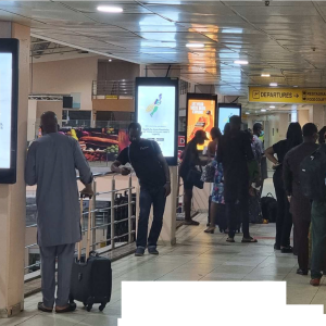 Digital Screen At Departure Hall MMA 2, Ikeja, Lagos