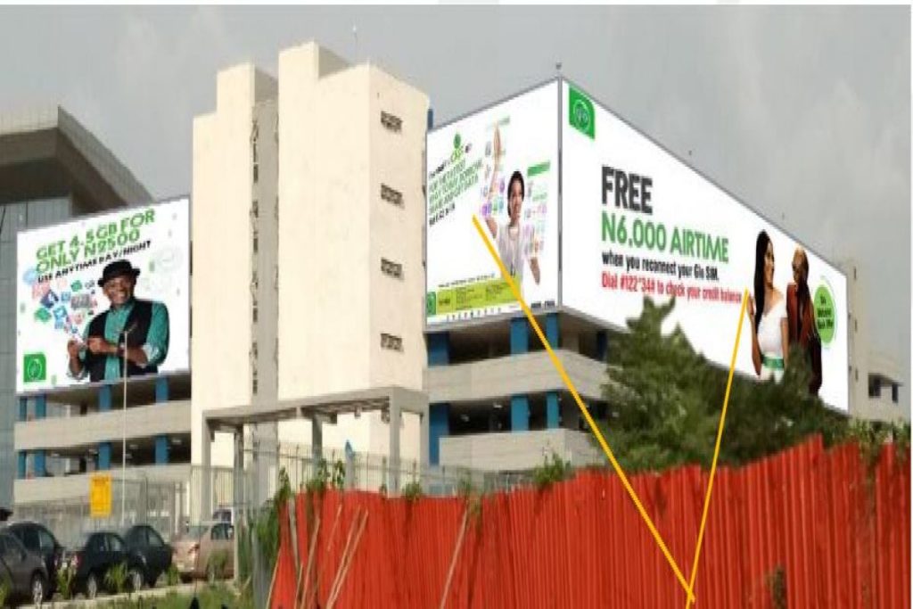 Cost of billboards at Lagos airport