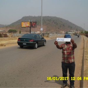 Unipole Billboard Nyanya-Keffi Road FTF Karu Village To Asokoro, Abuja