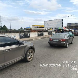 Large Format Billboard Oke Afa Ajao Road Opposite Petrocam Filling Station Canoe Bus-stop Ejigbo, Lagos