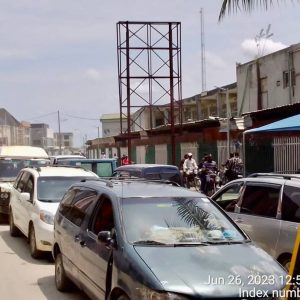 Portrait Billboard By Trade Fair Balogun Market, Lagos